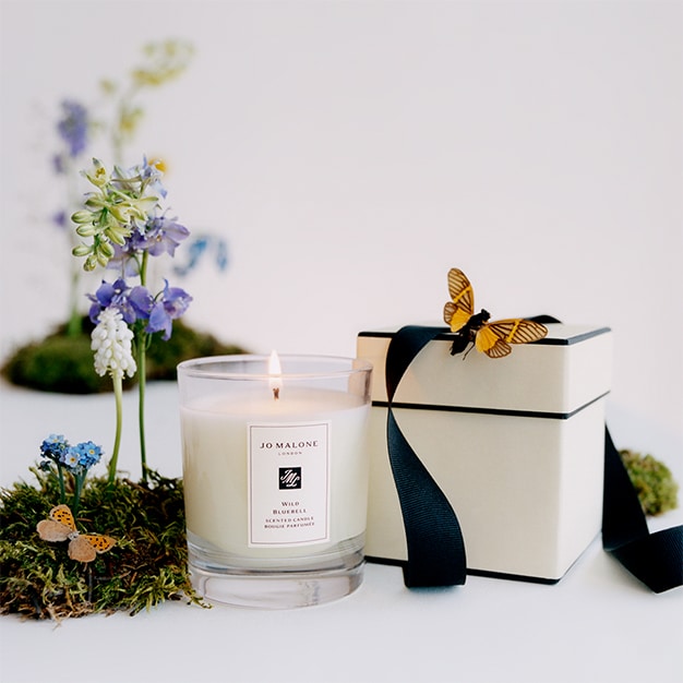 Jo Malone London geurkaars met doos en decoraties